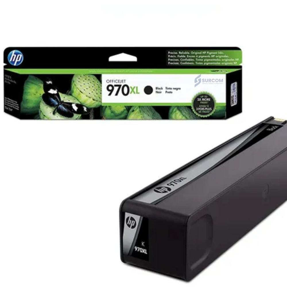 Cartucho de Tinta HP 970XL Negro Original CN625AE