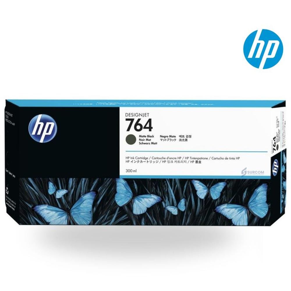 Cartucho de Tinta HP 764 Negro Mate (C1Q13A) Original