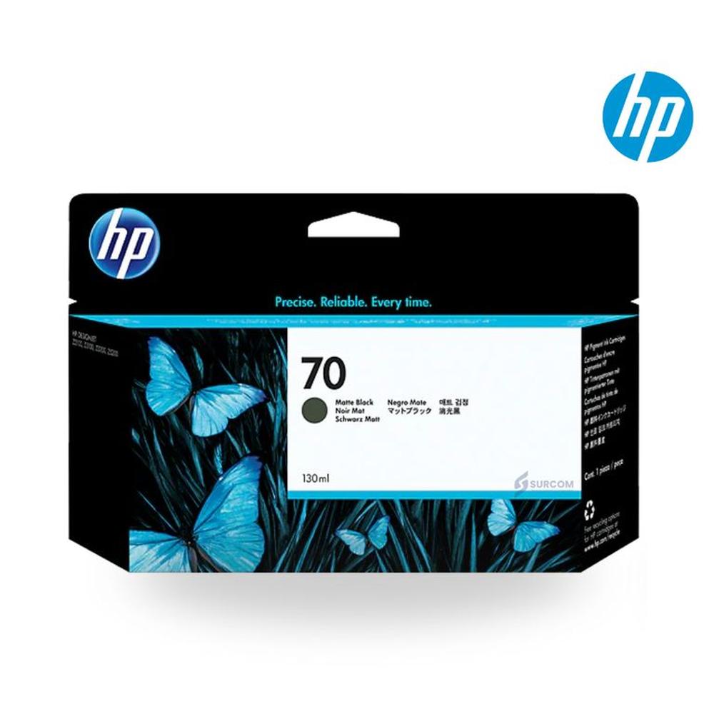 Cartucho HP 70 MATE BLACK Original