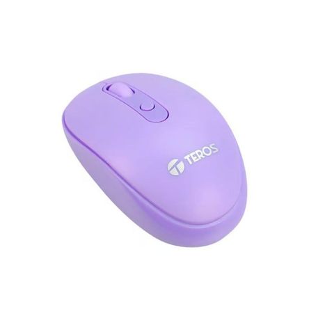 MouseINALAMBRICO Teros TE5075P, Color Lila, 1600 DPI MouseINALAMBRICO Teros TE5075P, Color Lila, 1600 DPI