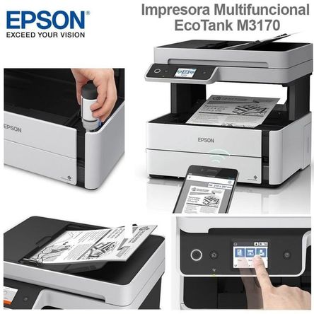 Impresora Multifuncional Epson EcoTank M3170