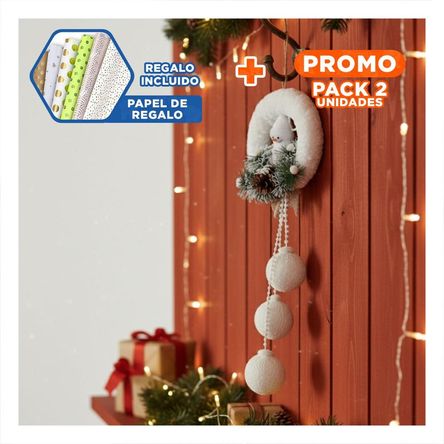 Pack2 Adorno Entretenido de Mirar en Blanc Y+Papel de Regalo Pack2 Adorno Entretenido de Mirar en Blanc Y+Papel de Regalo