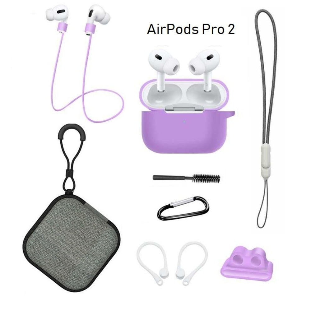 Case Estuche Funda para Apple AirPods Pro 2 2da Generación Case Estuche Funda para Apple AirPods Pro 2 - VIOLETA Case Estuche Funda para Apple AirPods Pro 2 2da Generación Case Estuche Funda para Apple AirPods Pro 2 - VIOLETA