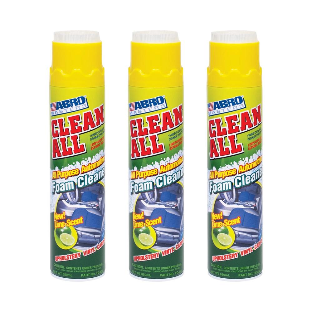 ABRO Limpiador Multiuso Clean All FC-650 - 650 mL Pack x 3