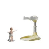 SOPORTE PARA BEBE DE DUCHA BEIGE METALIZADO