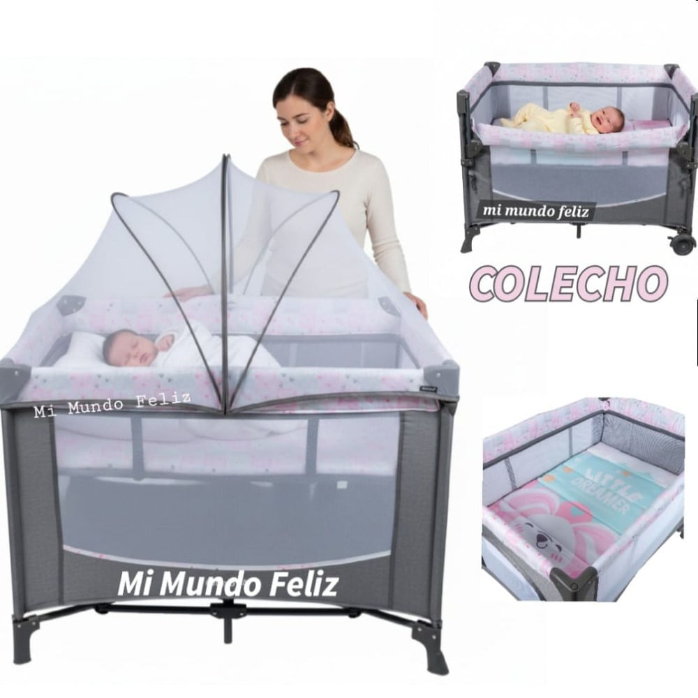 Cuna para Bebe Funcion Colecho mas Colchon