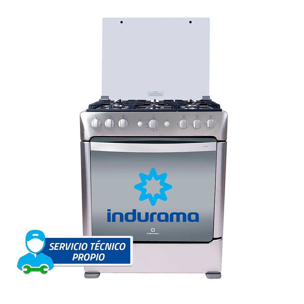 Cocina Indurama Parma Zafiro Croma 6 quemadores Cocina Indurama Parma Zafiro Croma 6 quemadores