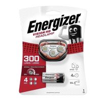 Linterna Frontal Energizer 300 Lúmenes – Cabeza, Manos Libres