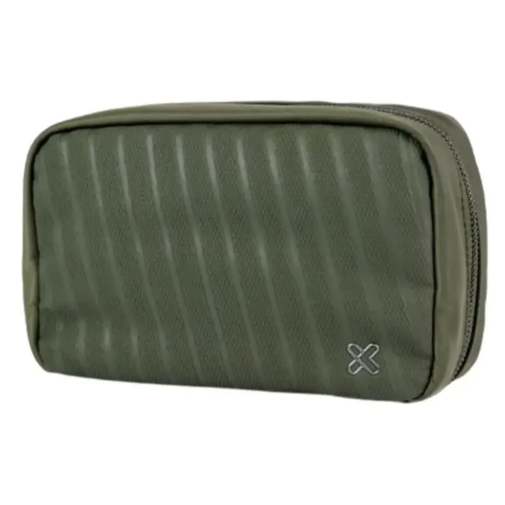 Estuche Organizador Portátil para Accesorios Viajero KlipXtreme Verde - KTO-750