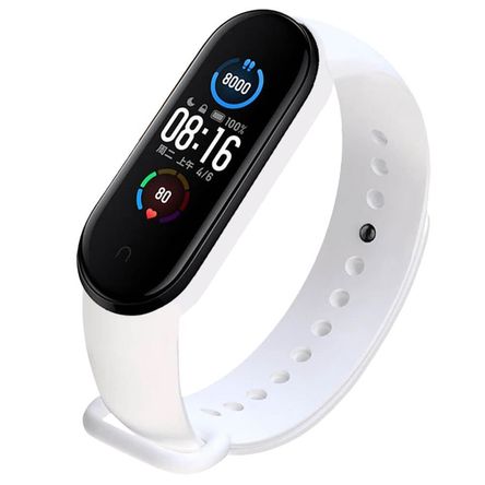 Correa Compatible con Xiaomi Mi Band 8 Blanco GENERICO