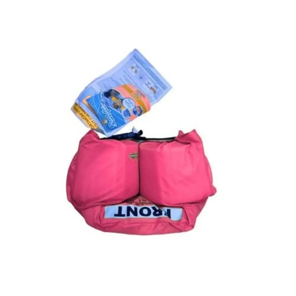 Chaleco Salvavidas Flotador de Brazos Rosado Infantil 15-25 Kg