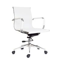 Silla Ergonómica Boss Gerente Blanco  Ofideas