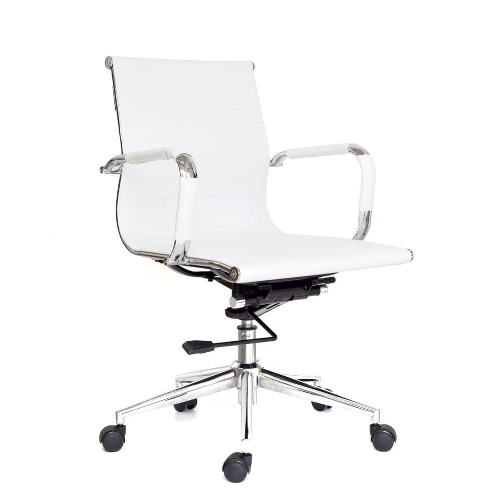 Silla Ergonómica Boss Gerente Blanco Ofideas