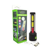 Linterna Táctica USB con Luz UV y COB – Cafini L7232A-YC