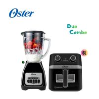 Duo Oster Licuadora BLSTKAGBPB 1.5 Litros y Freidora DIAMONDFORCE de 6 Litros