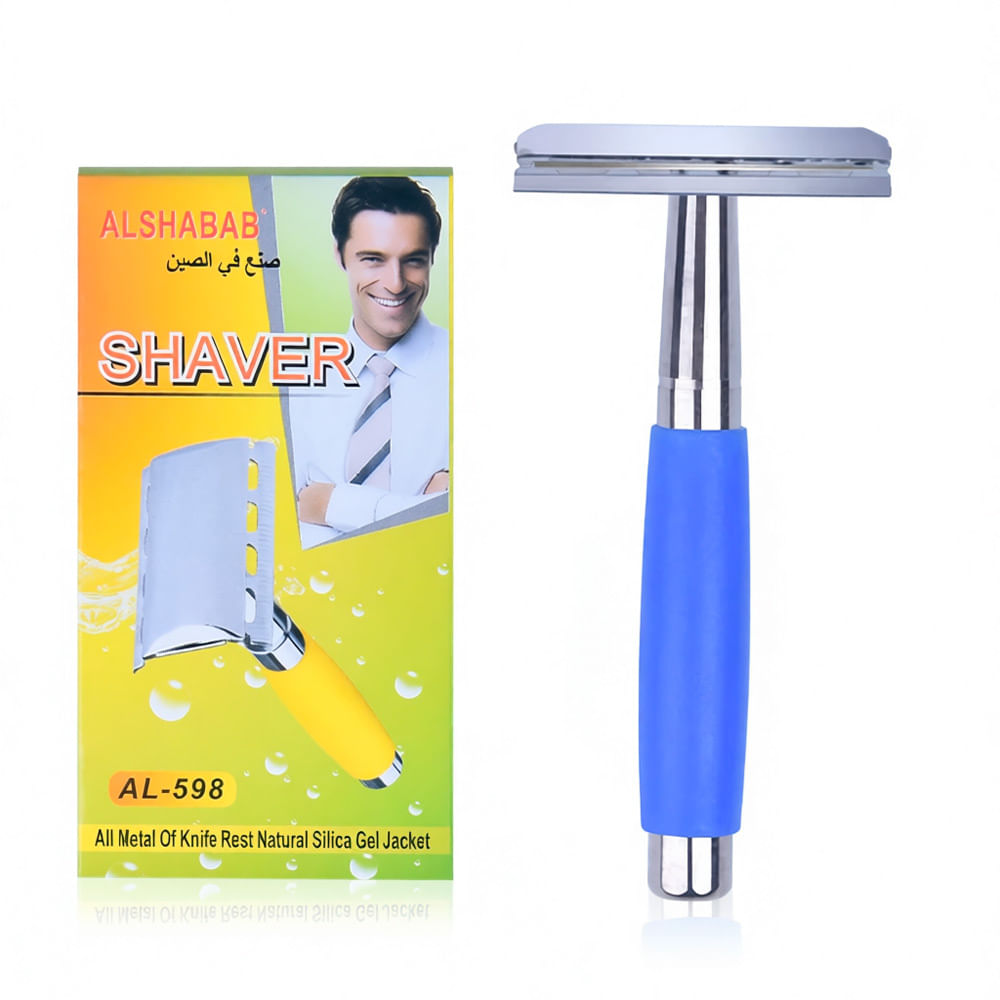 Maquina Clasica Para Afeitado Hombre Doble Filo Pesado