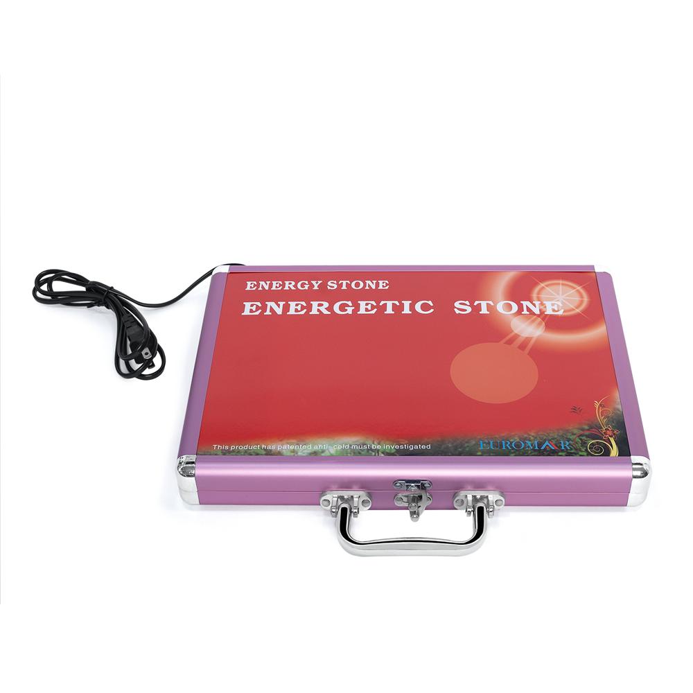 Piedras Calientes con Maleta Calentadora de 20 PCS