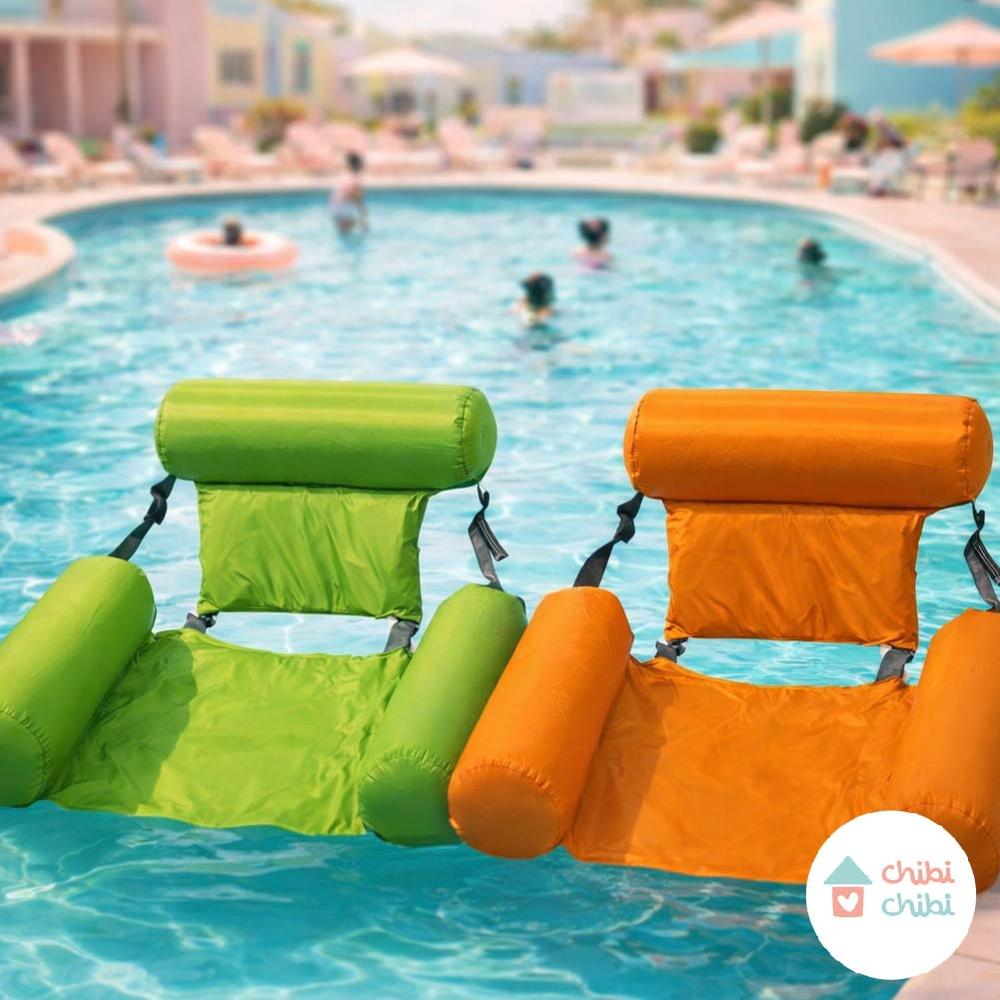 SILLA FLOTADOR. VERDE