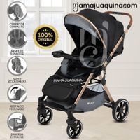 Coche Maleta de Lujo WIN con Bandeja de Comer Gray