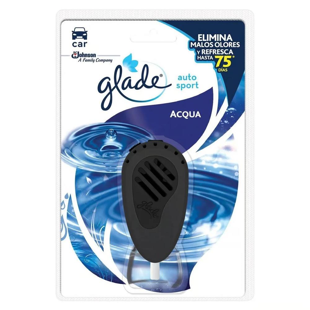 Ambientador Glade Acqua Auto Sport  7ml