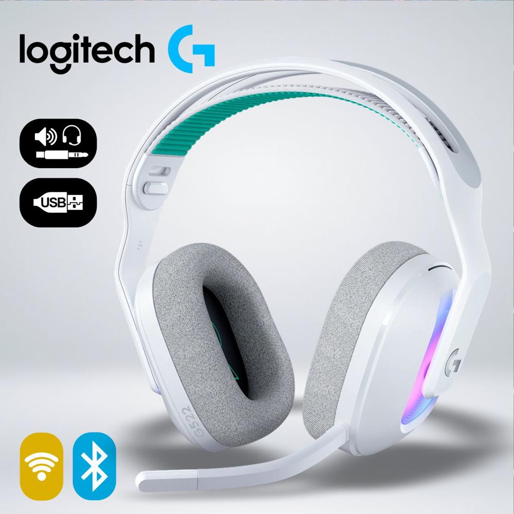 AUDIFONO GAMER G522 LGHTSPEED LIGHTSYNC RGB 90Hhrs BLUETOOTH G HUB BLUEVOICE BLANCO
