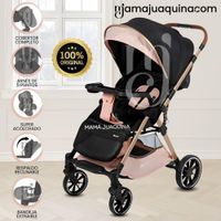 Coche Maleta de Lujo WIN con Bandeja de Comer Pink