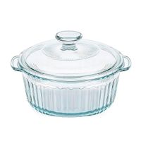 Cacerola Redonda Ichimatsu Transp 2.4LT c Tapa Horno microondas