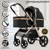 Coche Moisés Travel System KYLIE de Lujo Black