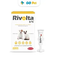 Rivolta 0.06 menos de 2.5 Kg x 1 Pipeta - Antipulgas y Antiparasitario para Perros y Gatos