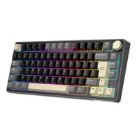 Teclado Royal Kludge R75 Wired 75% Phatom Switch Brown