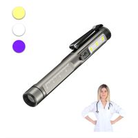 Lámpara De Diagnostico Médica Portátil Recargable Zarlury Amarillo blanco azul