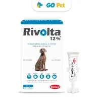 Rivolta 0.12 (20.1 - 40 Kg) x 1 Pipeta - Antipulgas y Antiparasitario para Perros