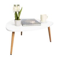 Mesa de centro Baja Narvik Blanco Tuhome