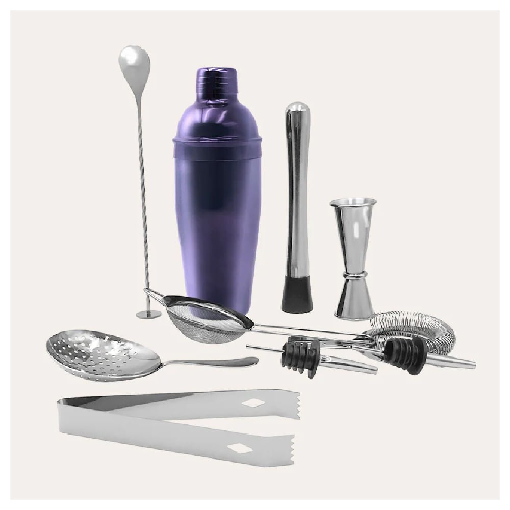 Set Bartender acero 10 pzs MK-Y20451
