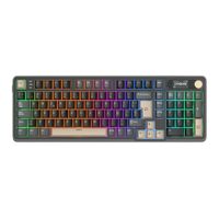 Teclado Royal Kludge S98 Wireless 98% Phantom Switch Chartreuse