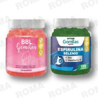 PACK BBL GOMITAS AGUAJE Y GOMITAS ESPIRULINA SOTTCOR LABS