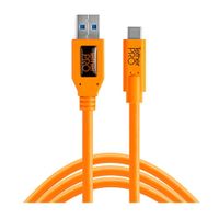 Cable Tether Tools CUC3215-ORG - USB 3.0 A USB-C