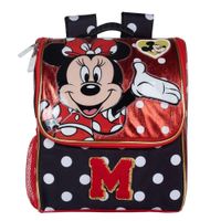 Lonchera Mochila Minnie Mouse Roja