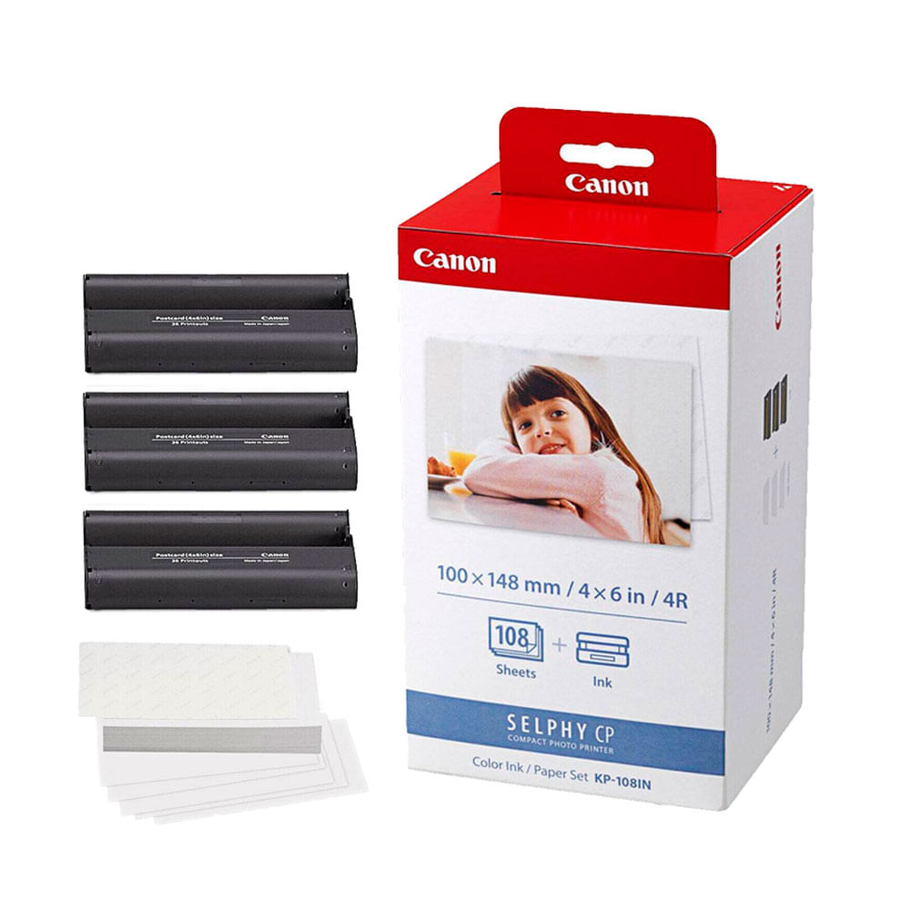 Papel Fotografico Canon KP-108