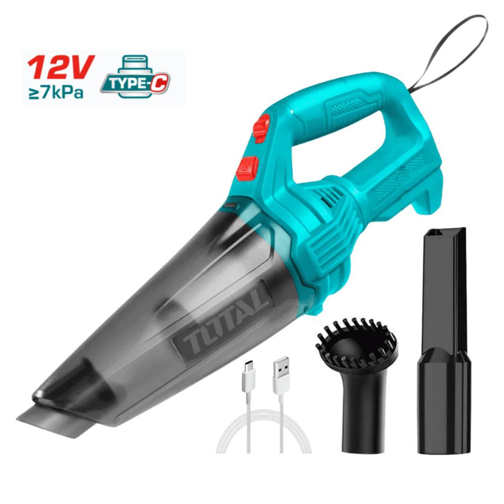 Aspiradora inalambrica 0.5 litros 12v Total TVLI2026