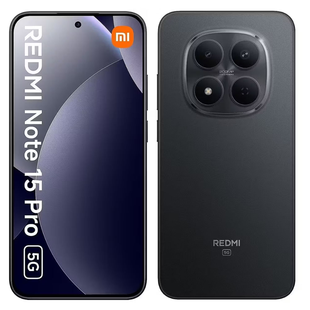 XIAOMI REDMI NOTE 15 PRO 5G 512GB 8GB RAM NEGRO