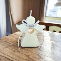 Vela Aromática Angel Corazón II  Tamaño Pequeño Cera de Soja