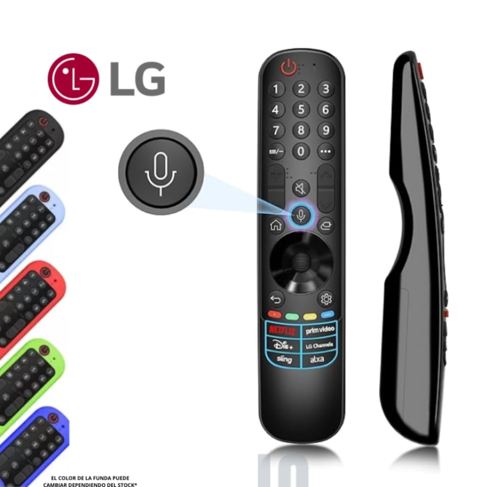 CONTROL MAGIC REMOTO LG INCLUYE DE REGALO FUNDA PROTECTORA MOD MR24GN