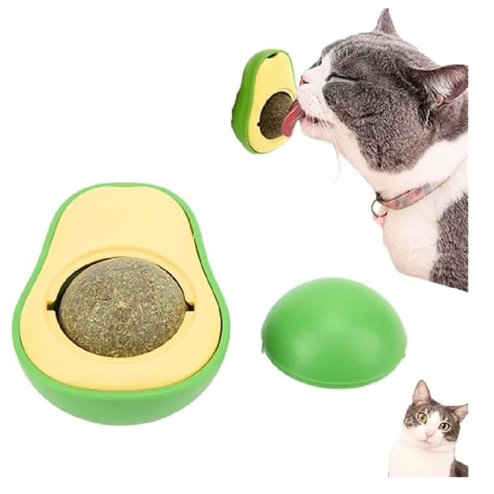 Juguete catnip caramelo duro para gatos palta verde
