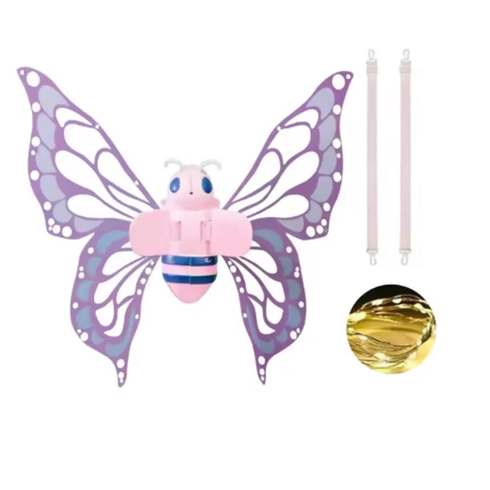 Alitas de Mariposa con movimiento y luces - Rosado