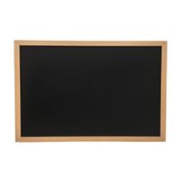 Pizarra Doble Cara de Madera 60x40cm