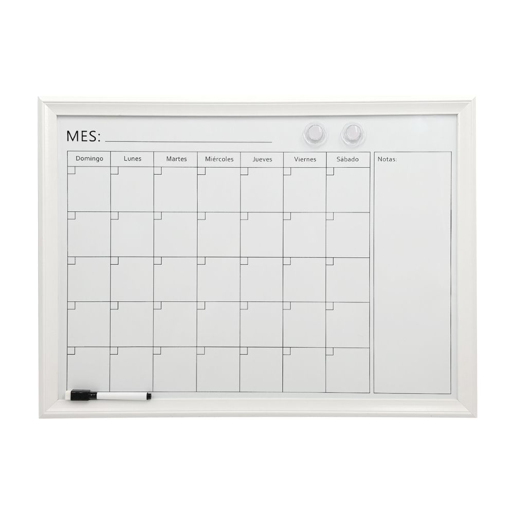 Pizarra Calendario 43.5x59cm