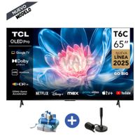 Televisor TCL 65'' QLED UHD 4K 65T6C Google TV 2025 - Ant