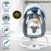 Mecedora Plegable Eléctrica para Bebés DOLLY III Blue