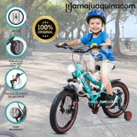 Bicicleta Deportiva Aro 12 ROCKET para Niños Green